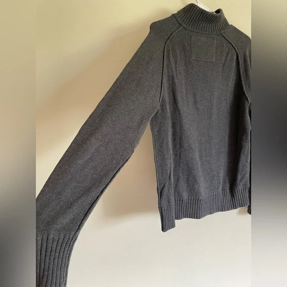 American Eagle Quarter-Zip Sweater - Picture 5 of 8